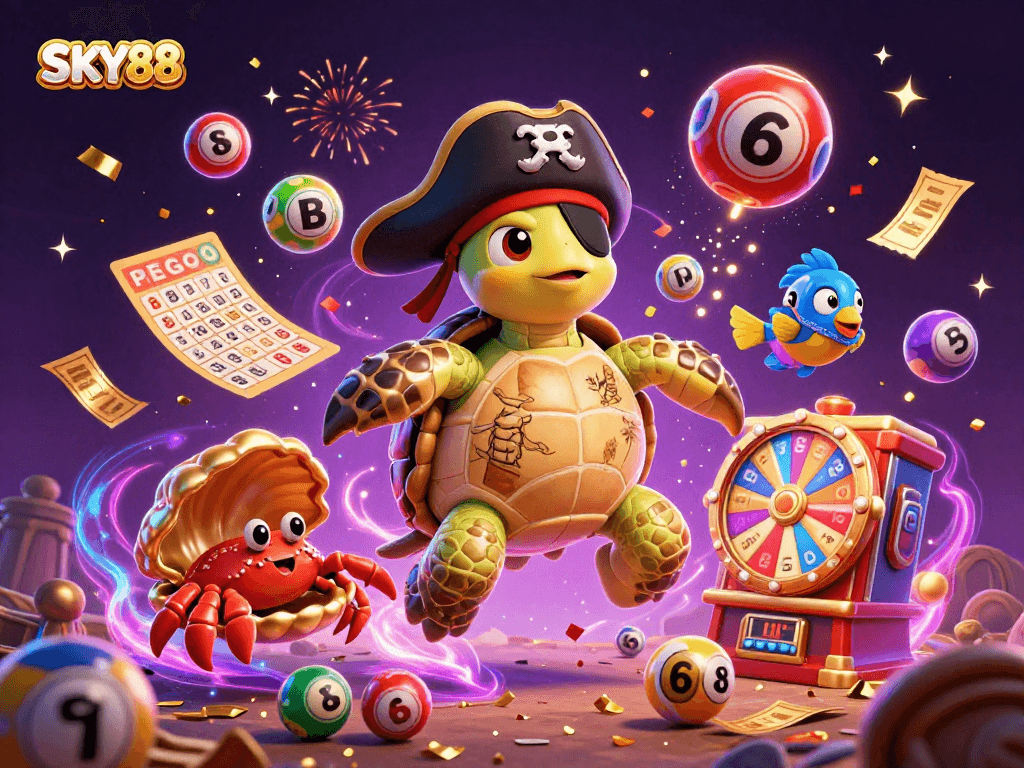 Engage with SKY88 through vibrant themed illustrations that capture the excitement of gaming.