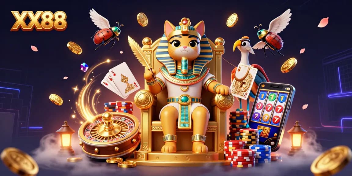 Experience the thrill of gaming with XX88, where golden treasures and vibrant characters come alive!