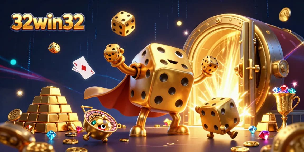 Experience the vibrant world of 32win32 with lively characters and captivating gaming elements.