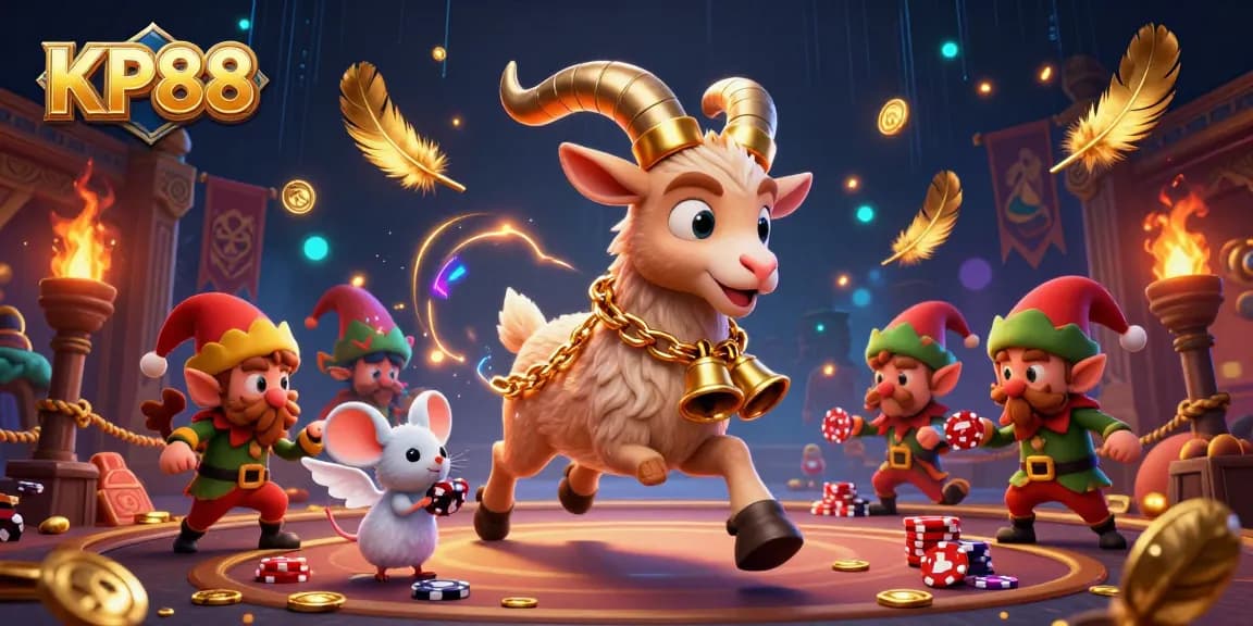 Catch the excitement at KP88 with Krampus hosting a festive casino alongside mischievous elves.
