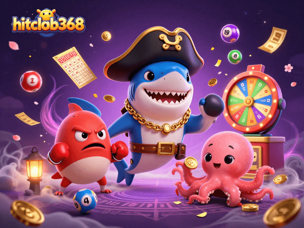 Visit hitclub368 for an immersive casino experience with vibrant lottery games and rich visual styles.