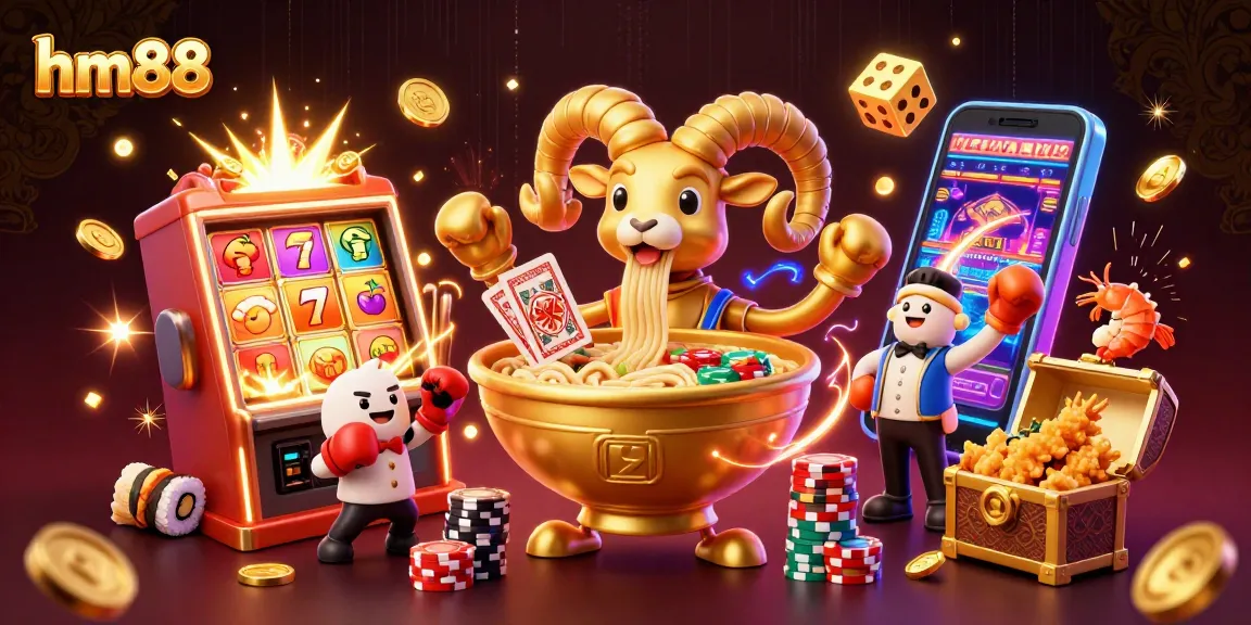 Enjoy dynamic betting excitement with hm88's vibrant casino scene filled with games and wins.