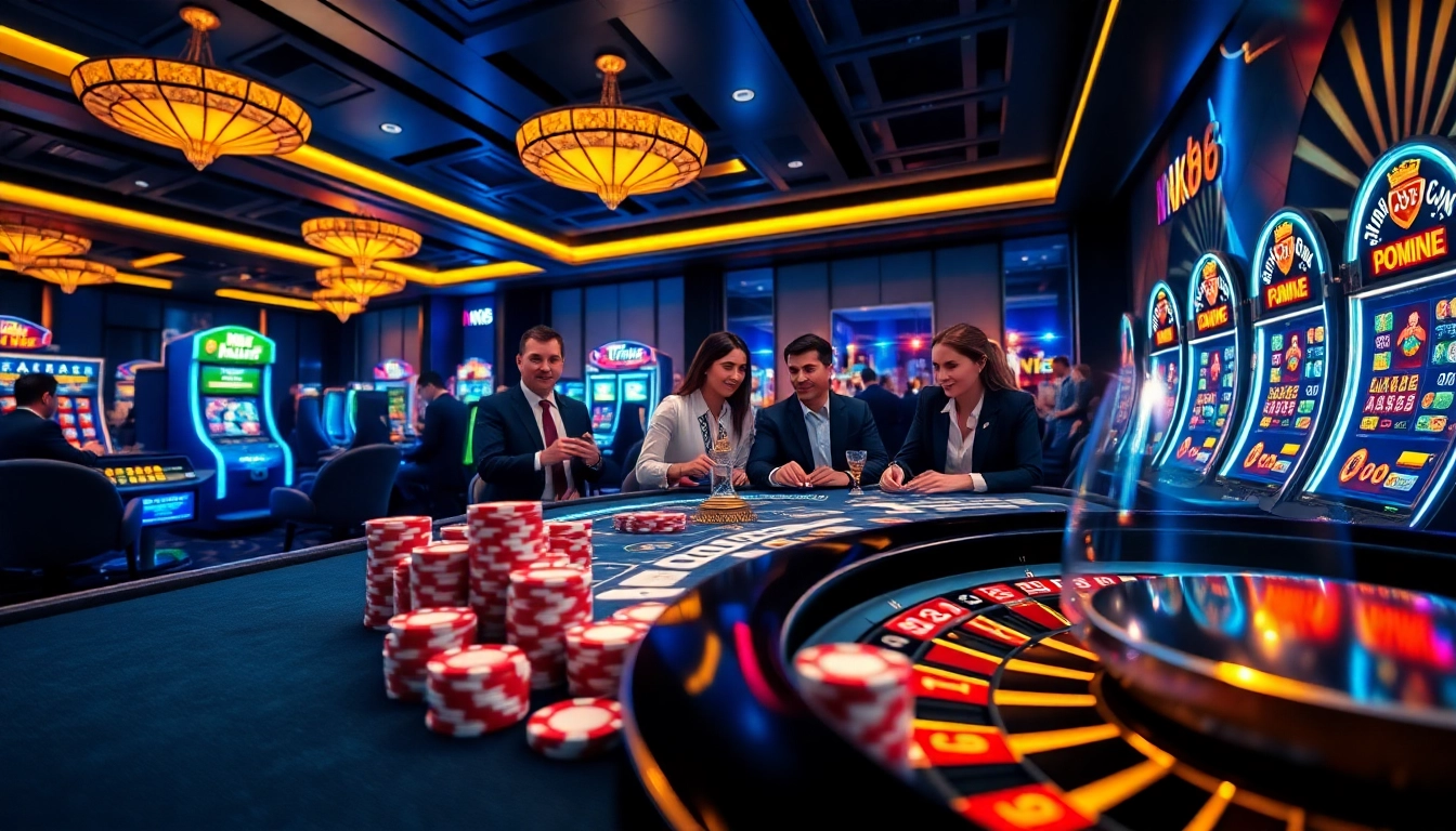 Experience the thrill of online gambling and exclusive offers at https://nk88net.com/ with vibrant casino visuals.