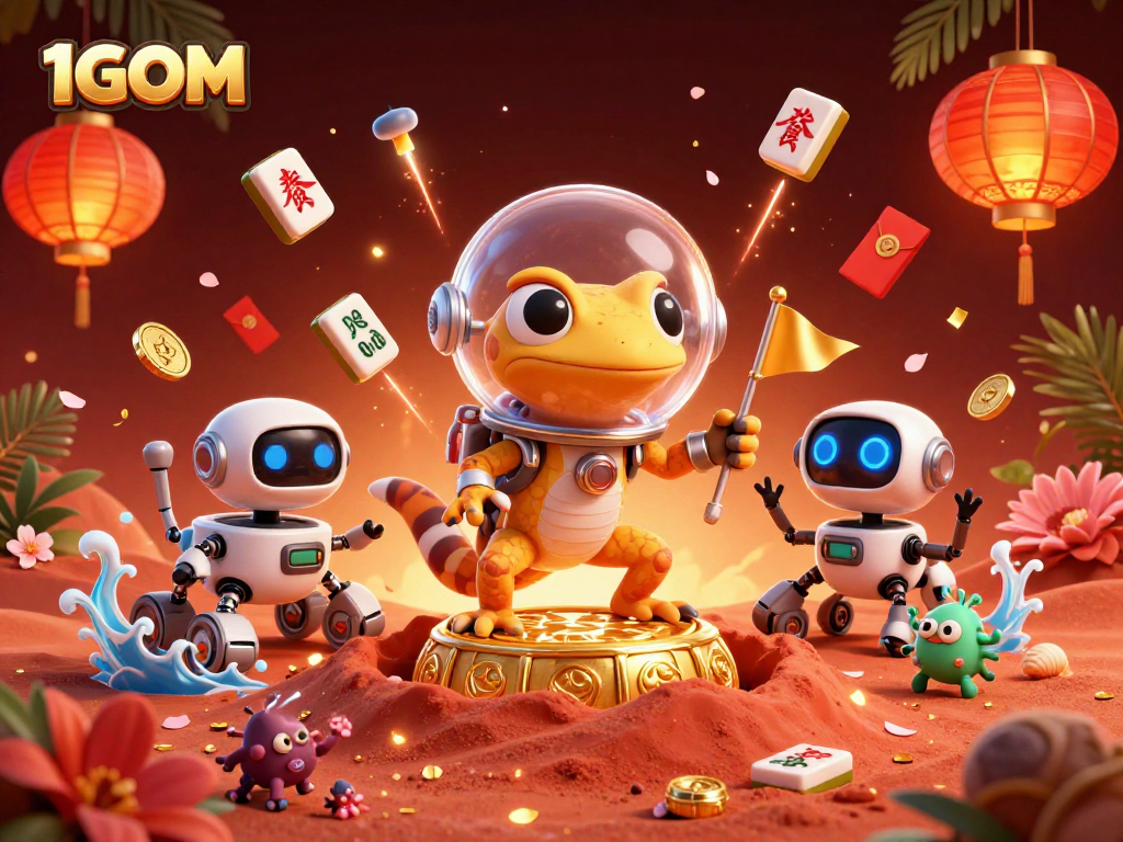 Bet on 1GOM and join the excitement with vibrant golden casino treasures and action!