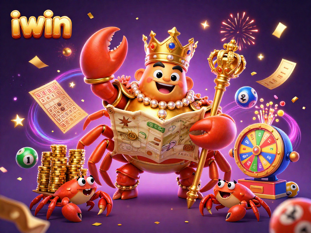 Experience vibrant winning moments at iwin with a dynamic gaming scene featuring lottery excitement.