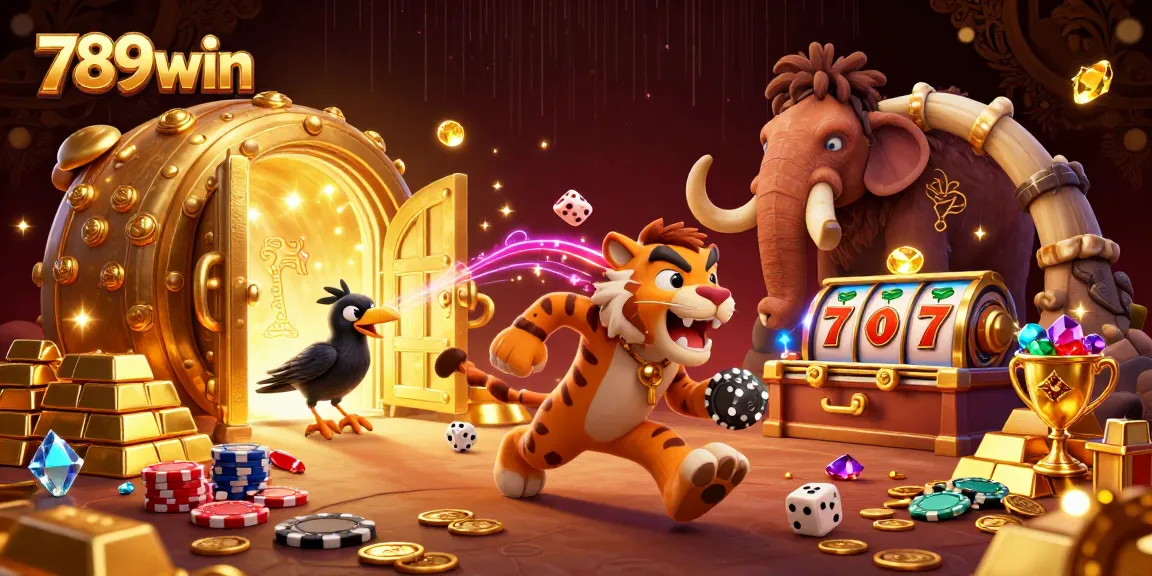 Engage in thrilling gameplay at 789win featuring vibrant casino action with rich gold treasures.