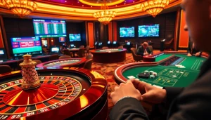 Experience the thrill of casino gaming at https://f168.law/, featuring roulette and poker action.