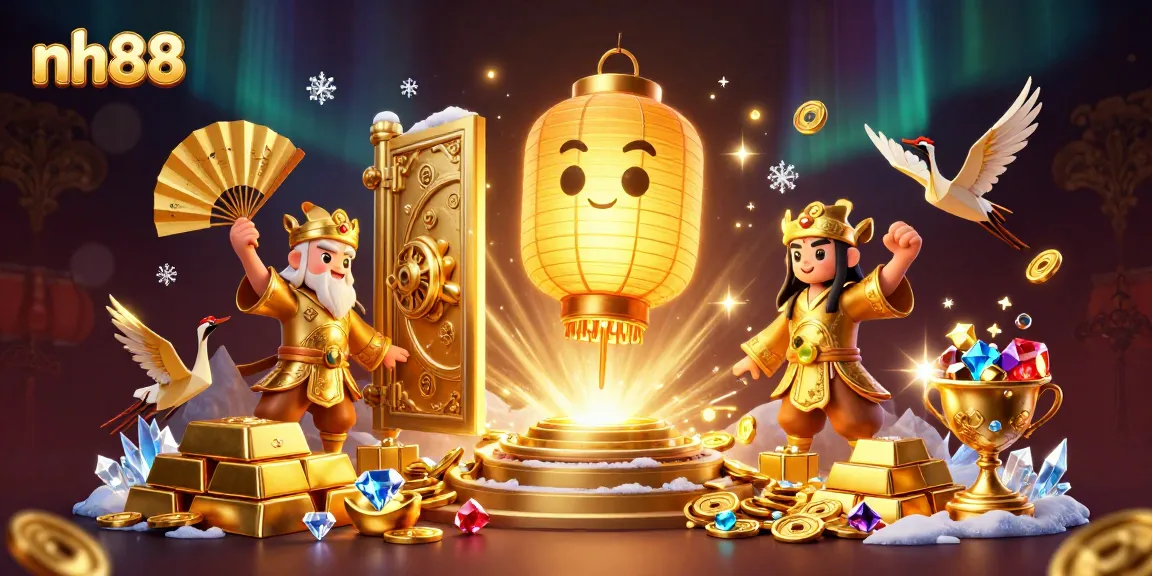 Experience thrilling gameplay at nh88, featuring vivid characters and dazzling casino elements.